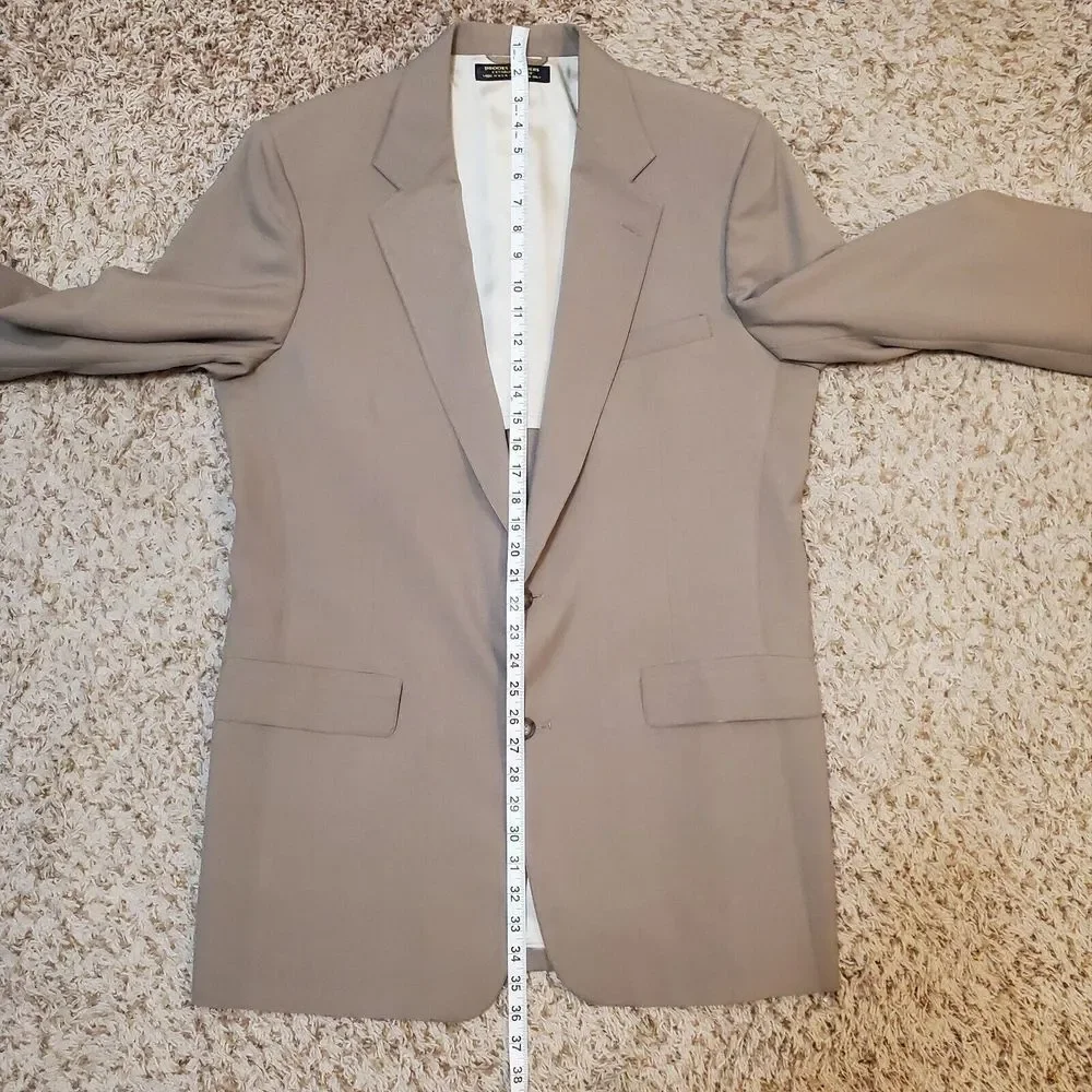 Brooks Bothers Classic Brown Blazer‎ Made In The USA